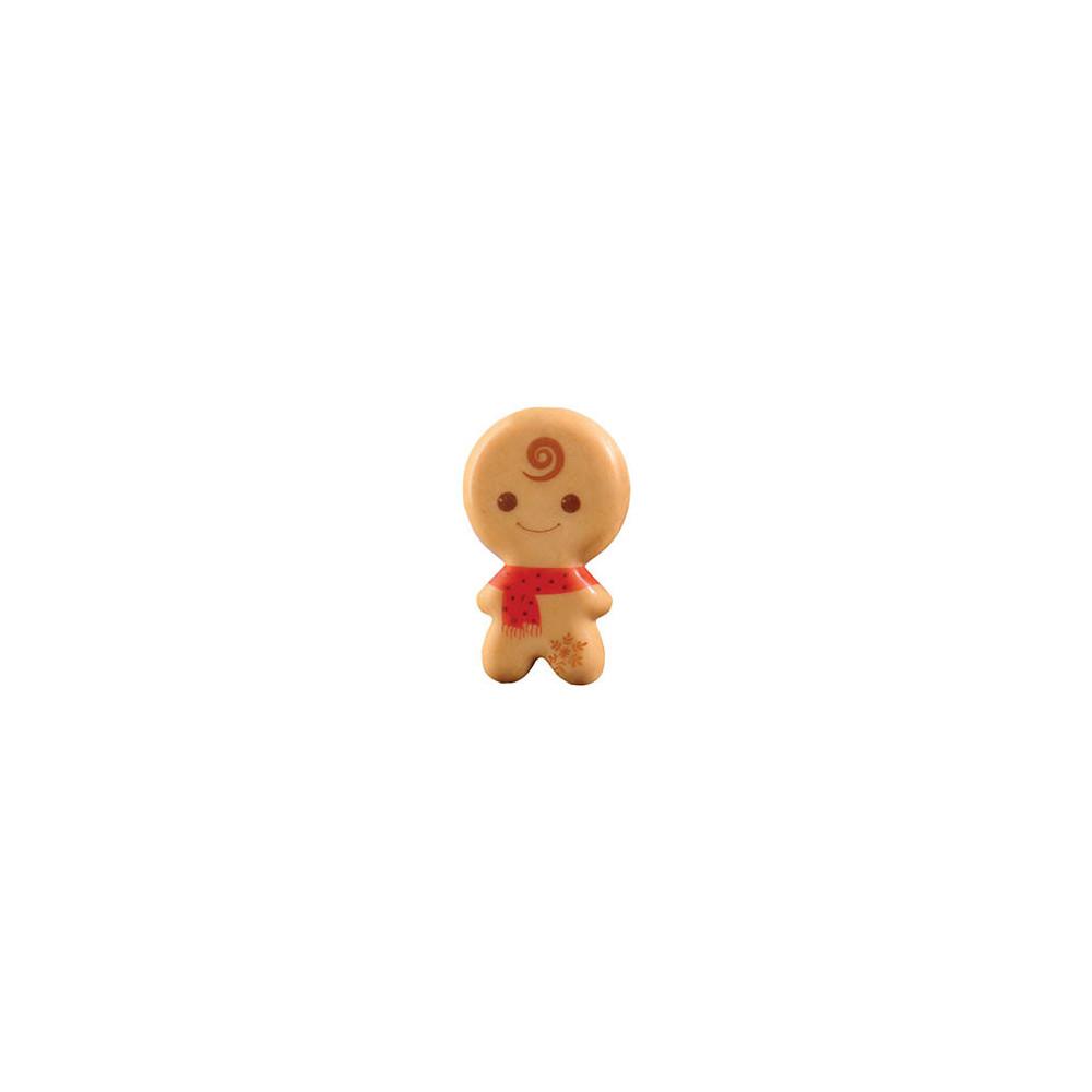 128 Biscuits choc BC En famille 4 designs 4,3x2,6 cm