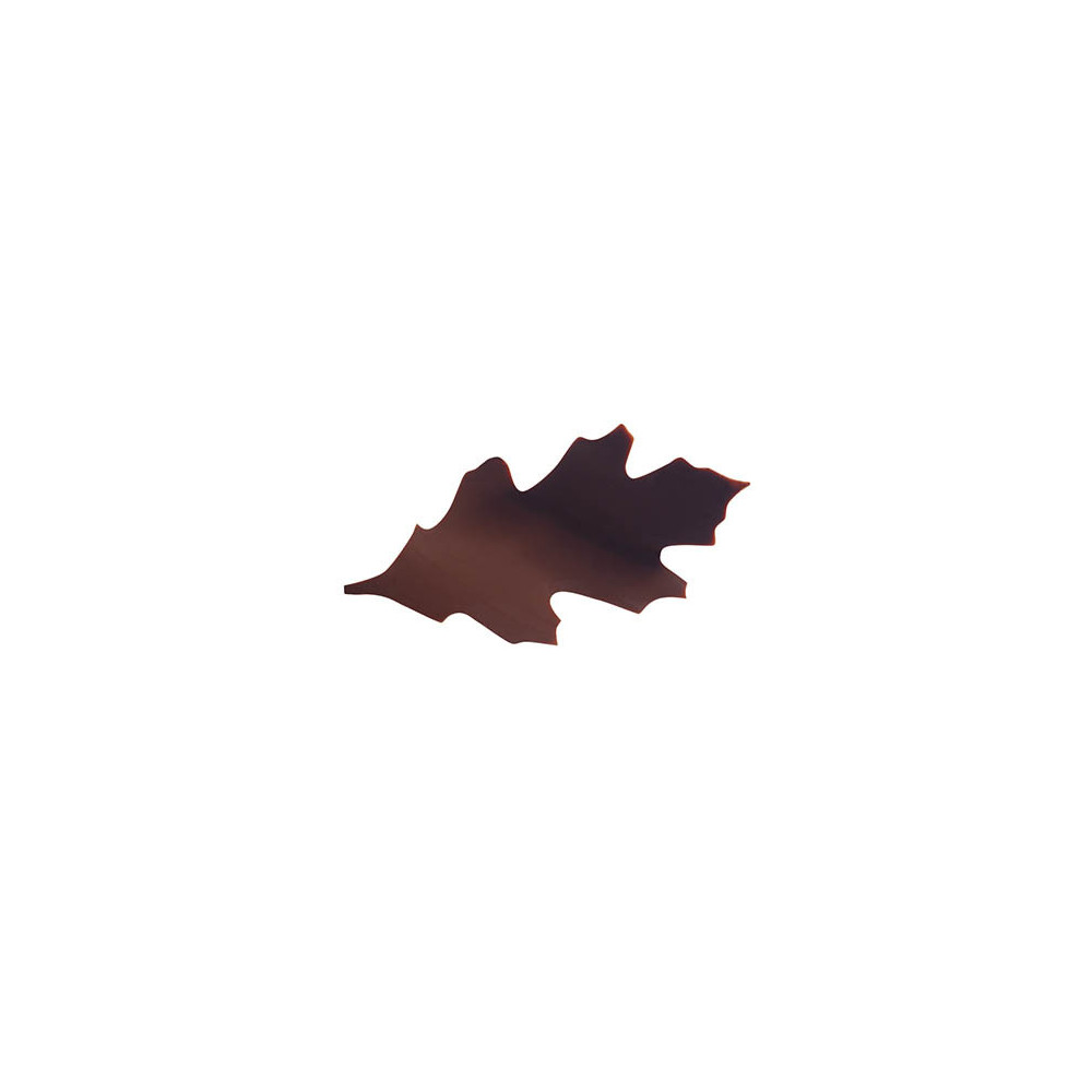 Curved holly leaves Dark chocolate