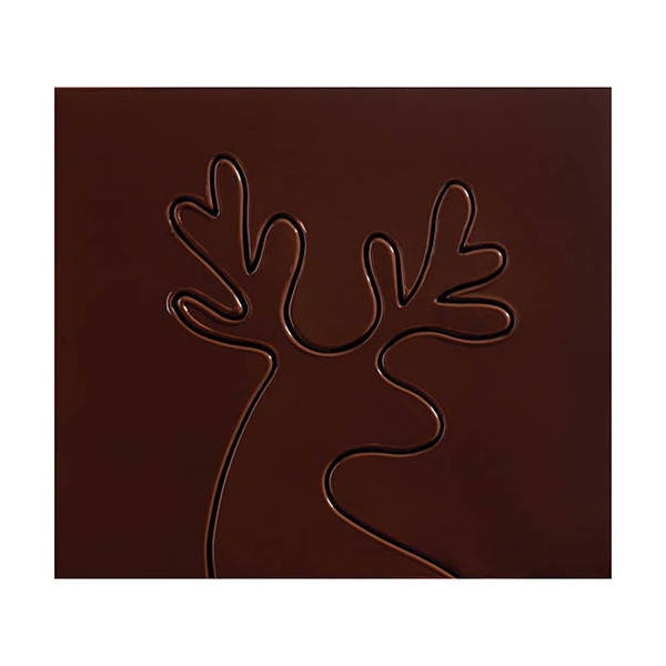 Ends of yule log extra thin Dark chocolate 'Renne'