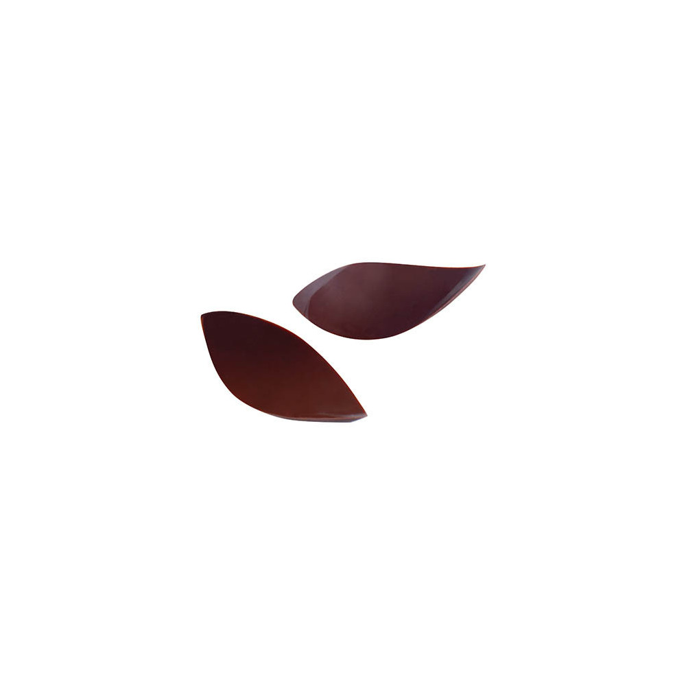 Small curved petals Dark chocolate