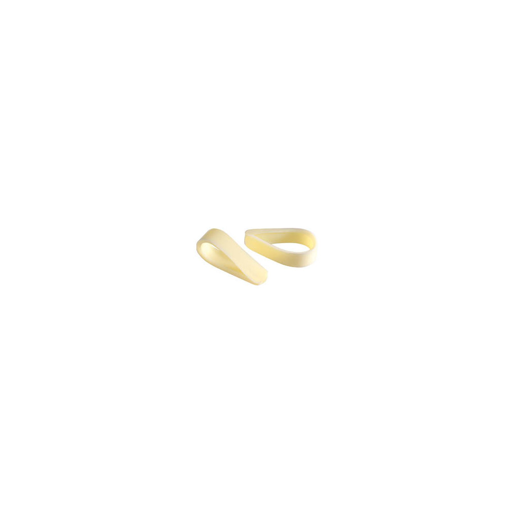 Bouclettes en chocolat blanc