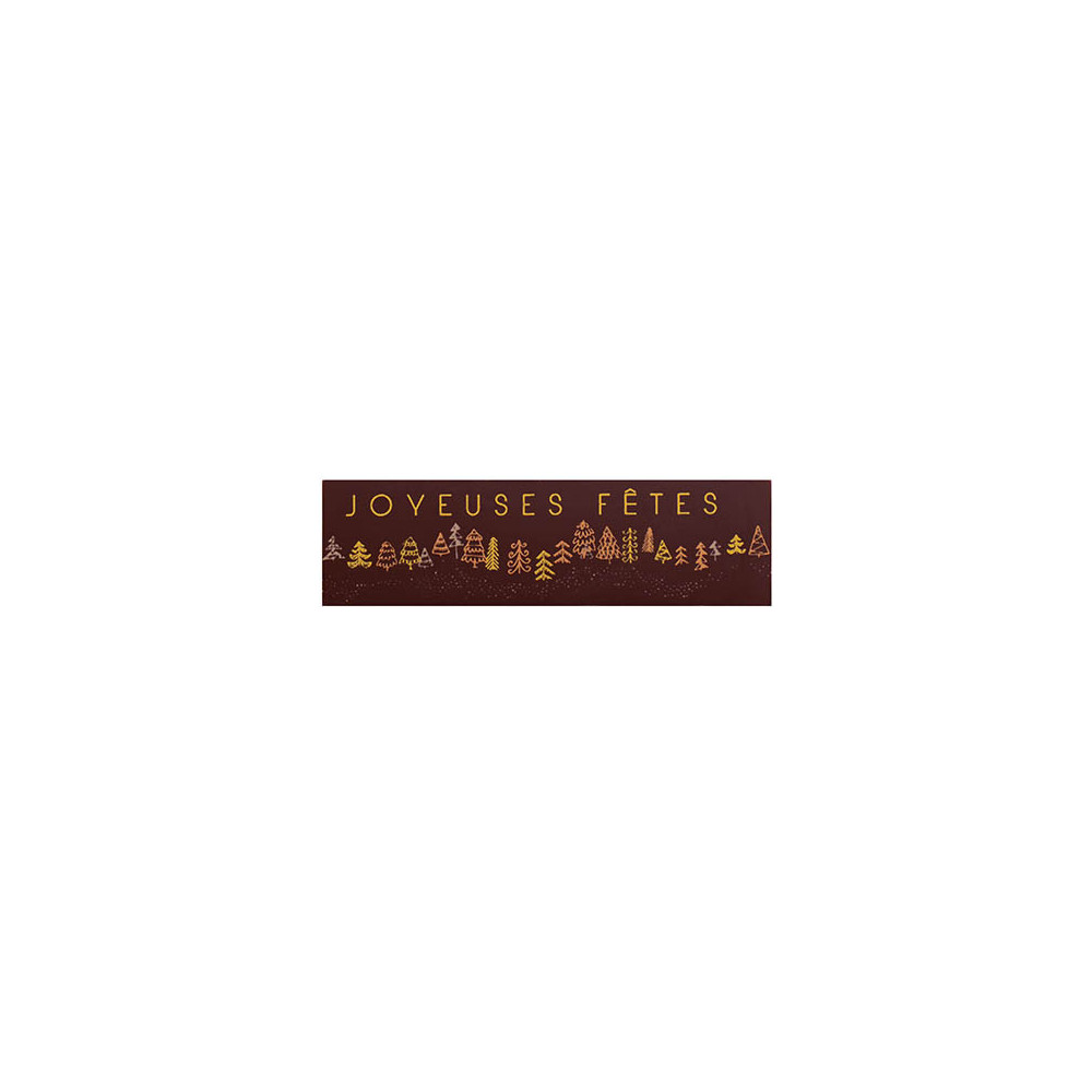 Rectangles Dark chocolate 'Horizon'