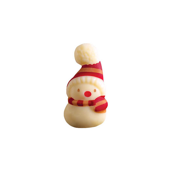 Bonhommes de neige en chocolat blanc