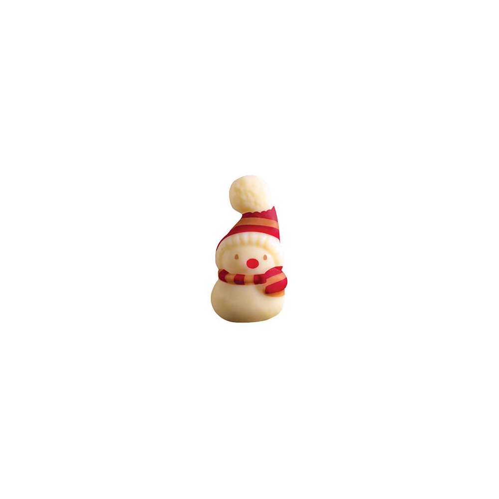 Bonhommes de neige en chocolat blanc