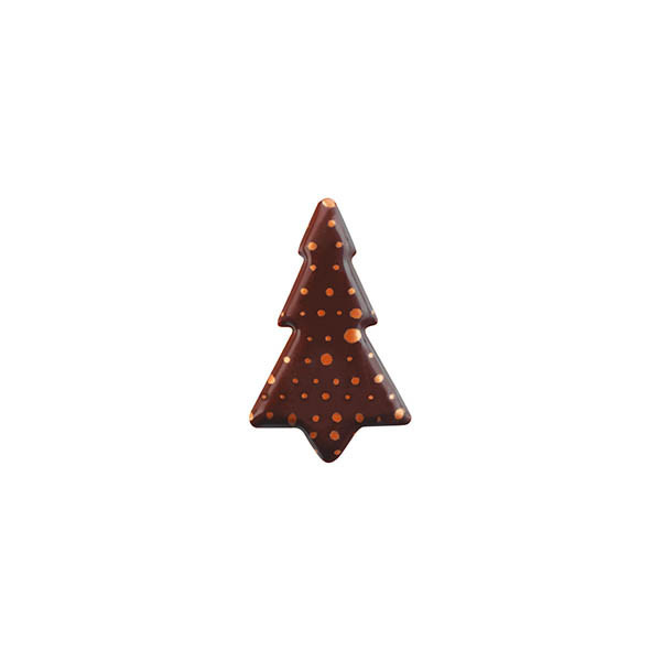 Sapins en chocolat noir 'Mon beau sapin'
