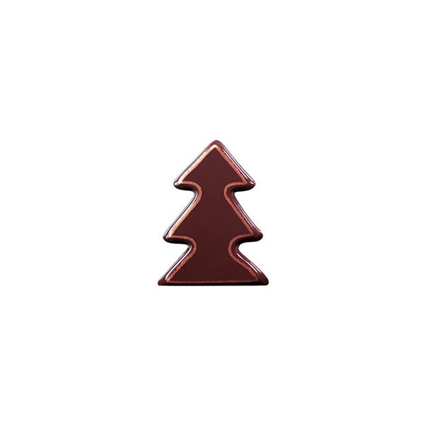 Christmas trees dark chocolate 'Bronze'