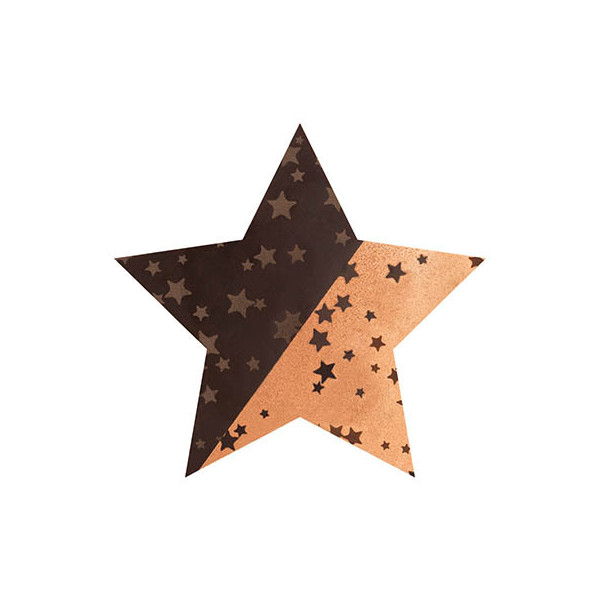 Etoiles en chocolat noir 'Pluie d'étoiles'