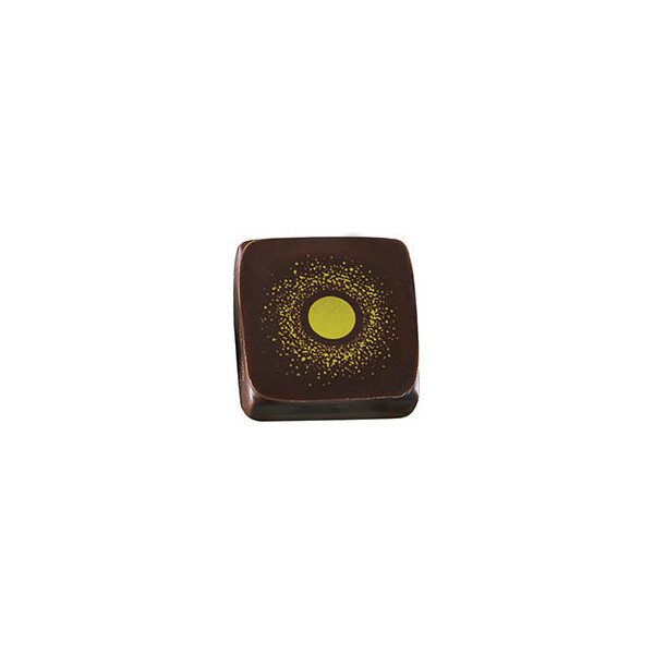 Feuilles imprimées 'Coeur de jade' pour bonbons chocolat