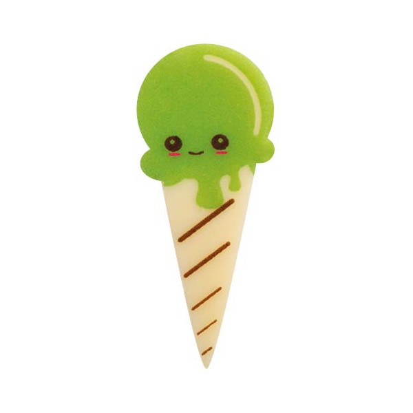 Cornets en chocolat blanc