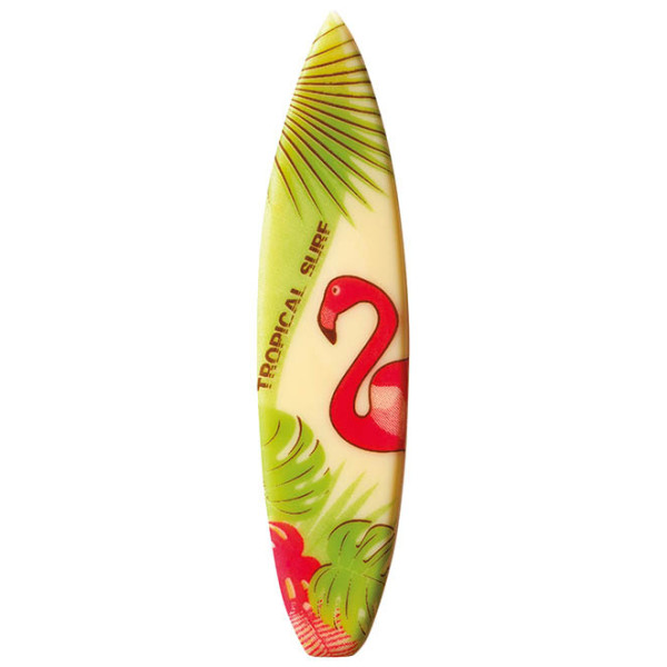 Planches de surf en chocolat blanc 'Tropical surf'