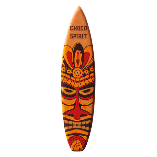 Planches de surf en chocolat blanc caramélisé 'Choco spirit'