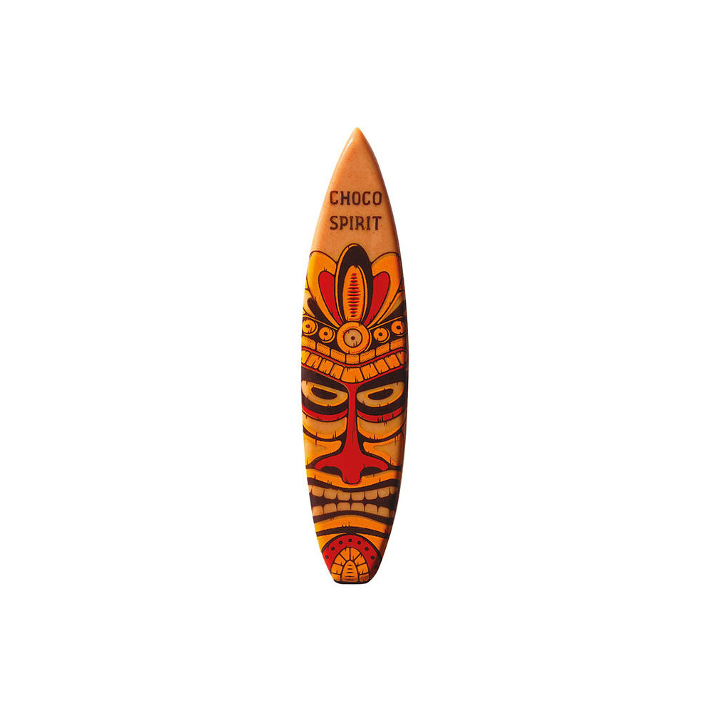 Planches de surf en chocolat blanc caramélisé 'Choco spirit'