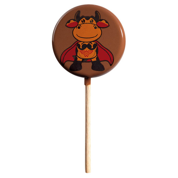 Lollipops Milk chocolate 'Zoovengers'