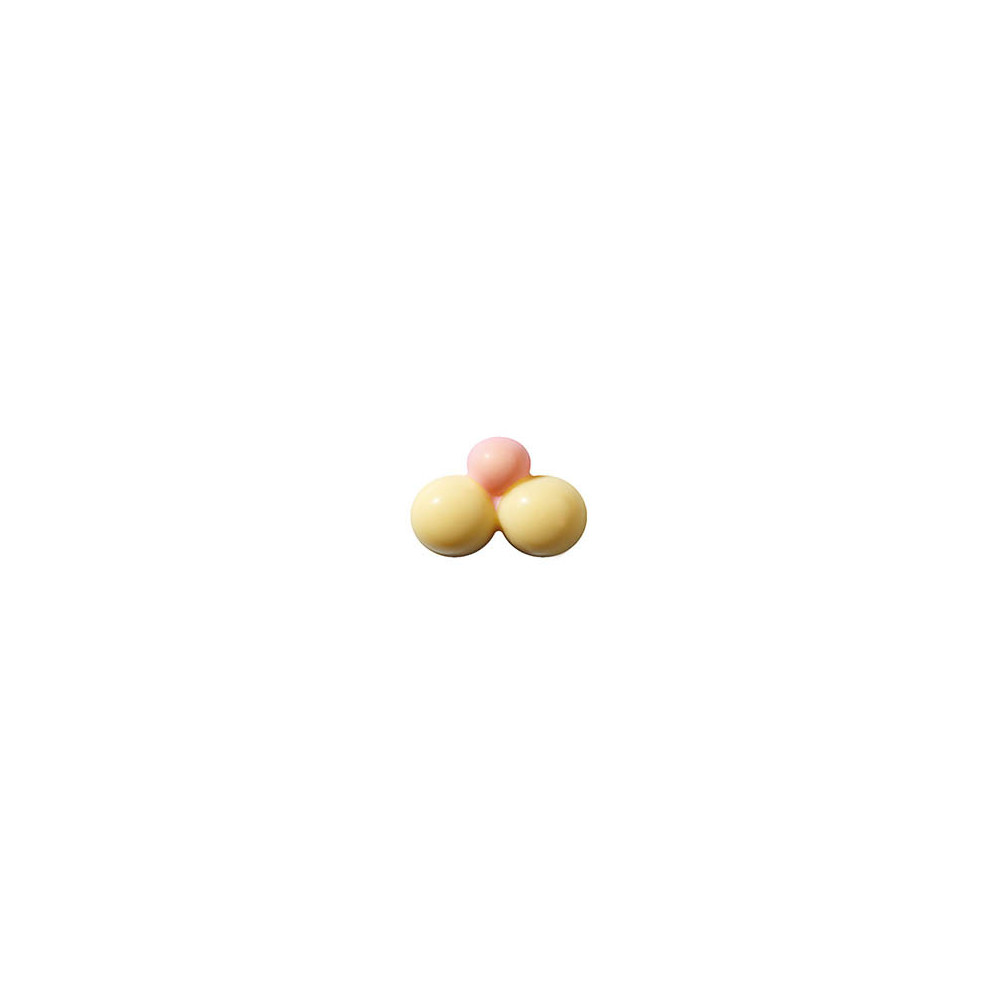 Museaux de lapins en chocolat blanc