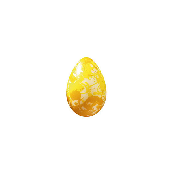 Half-shells Eggs white chocolate 'Tâches'