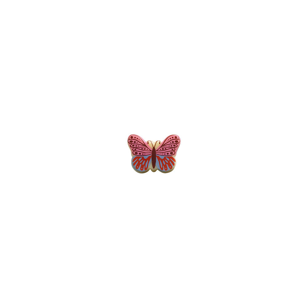 Papillons en chocolat blanc 'Multicolores'