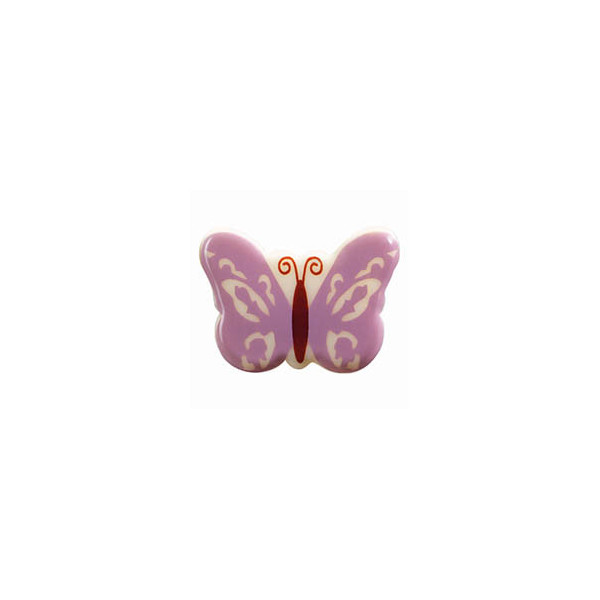 Papillons en chocolat blanc