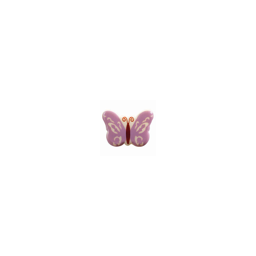 Papillons en chocolat blanc