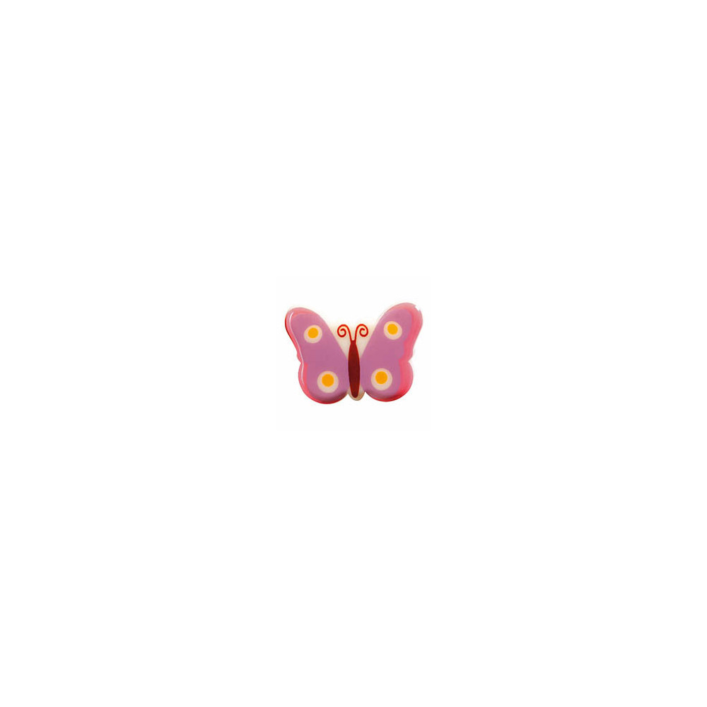 Papillons en chocolat blanc