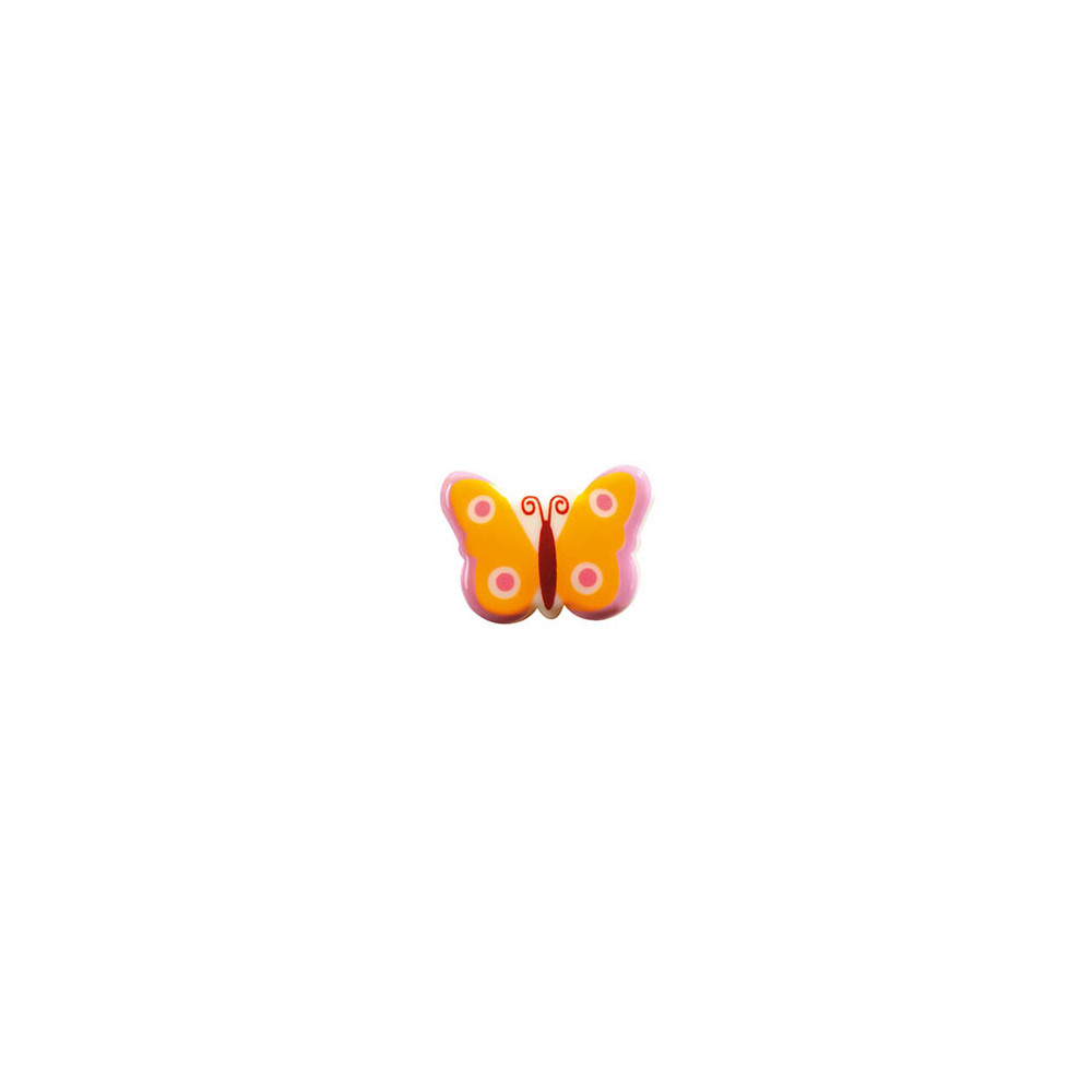 Papillons en chocolat blanc