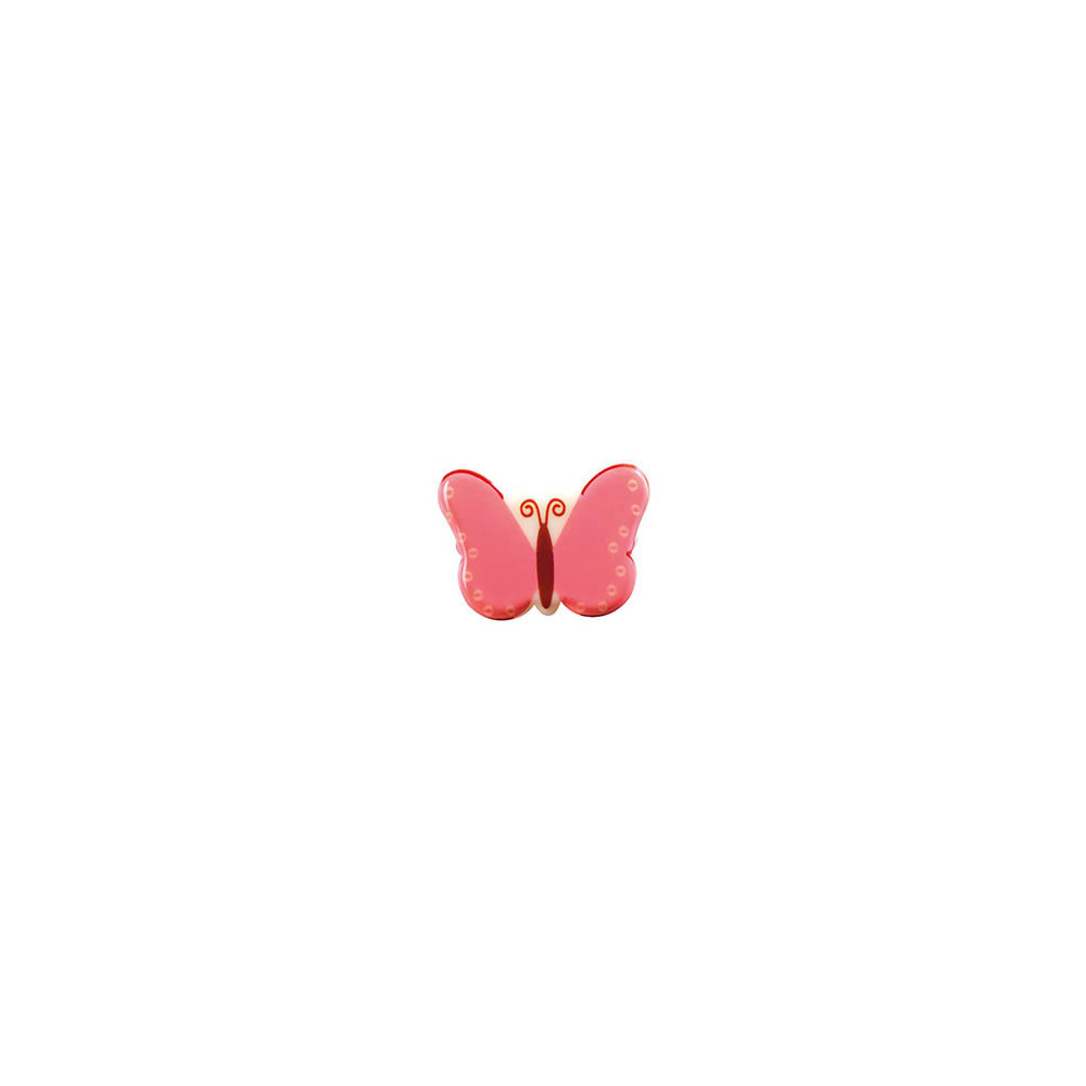 Papillons en chocolat blanc