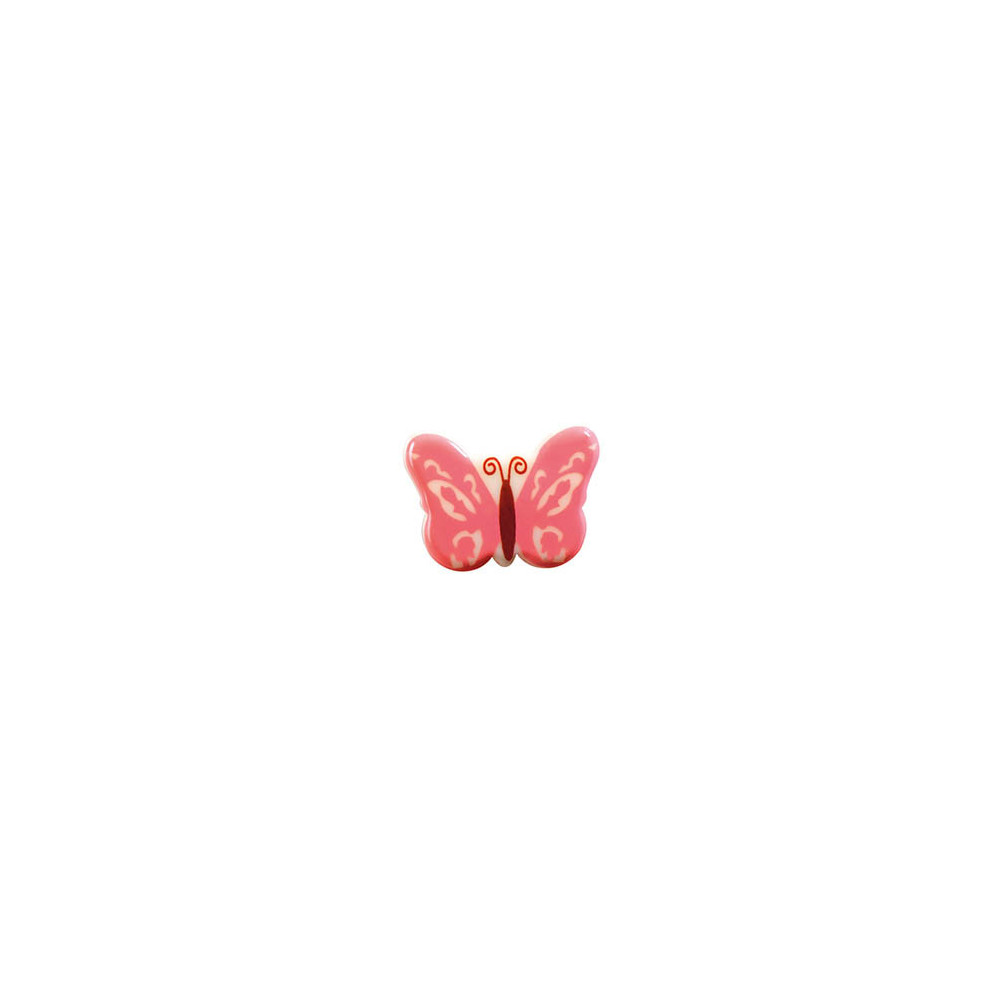 Papillons en chocolat blanc