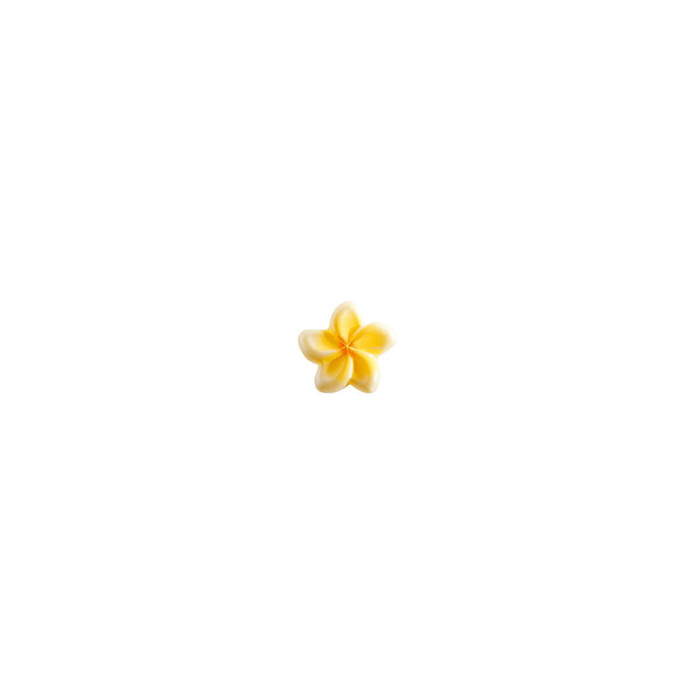 Tiare flowers White chocolate