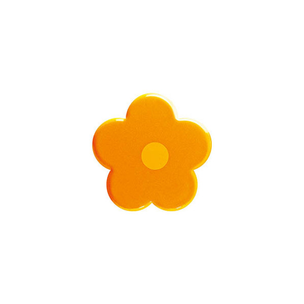 Grandes fleurs en chocolat blanc