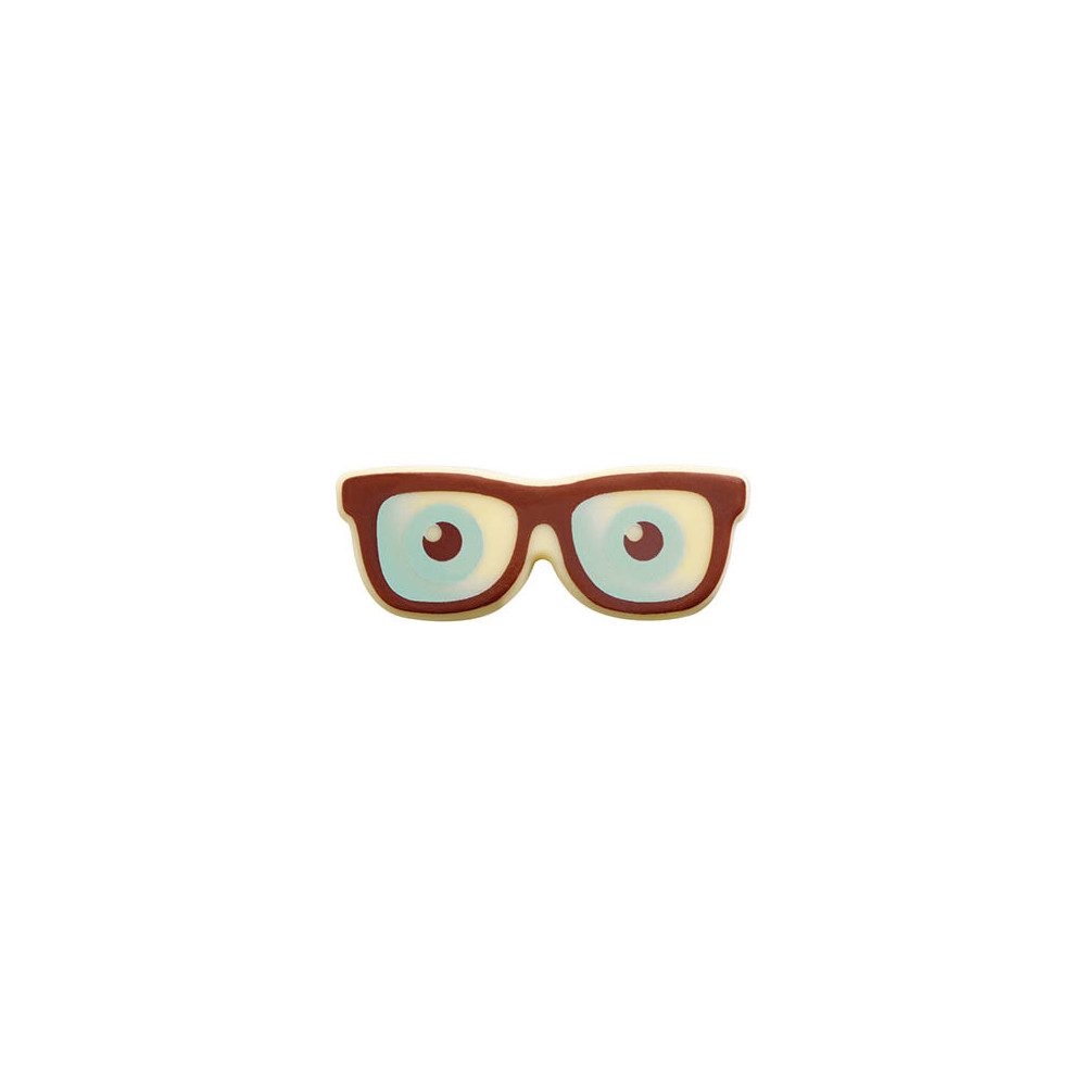 Lunettes de stars en chocolat blanc