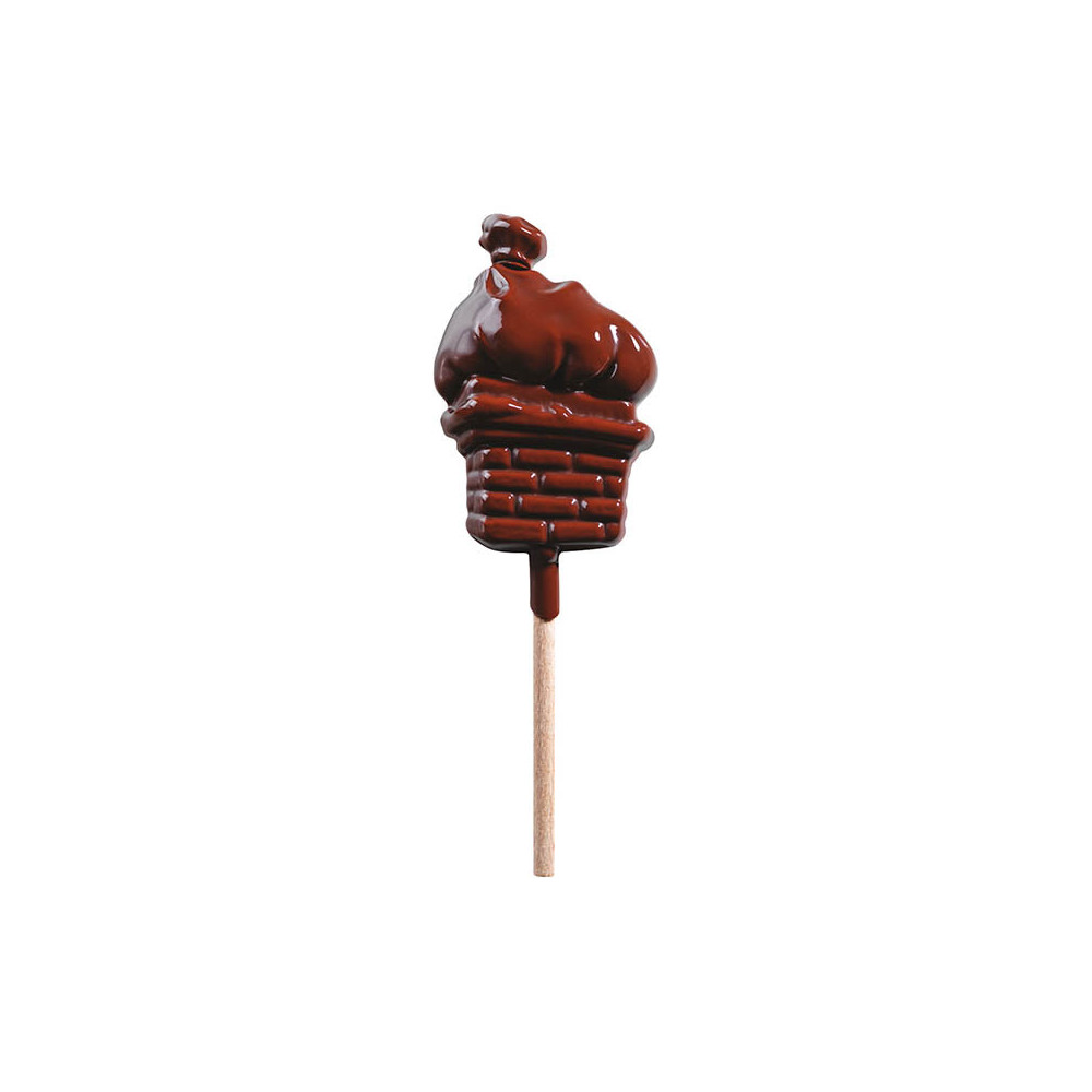 9 Blisters Lollipops Père Noël for 45 prints 5 designs and sticks