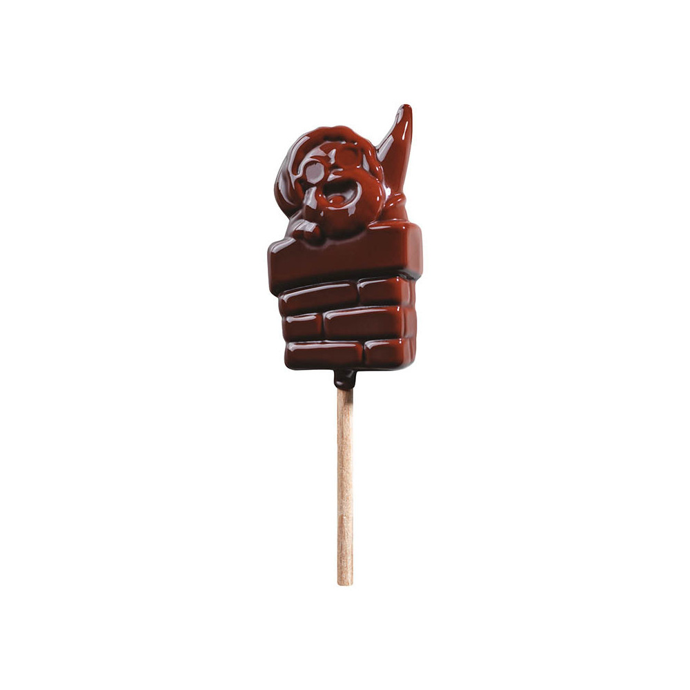 9 Blisters Lollipops Père Noël for 45 prints 5 designs and sticks