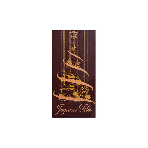 Rectangles dark chocolate 'Sapin'