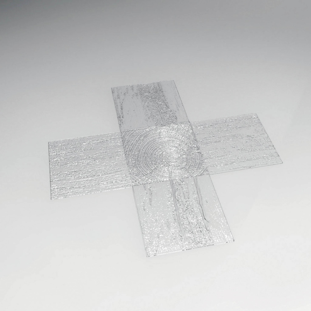 Feuilles structure 'prépliées bois' pour cubes 10 cm