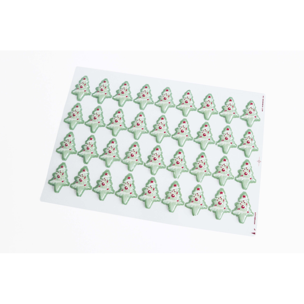 Blisters 'Christmas trees'