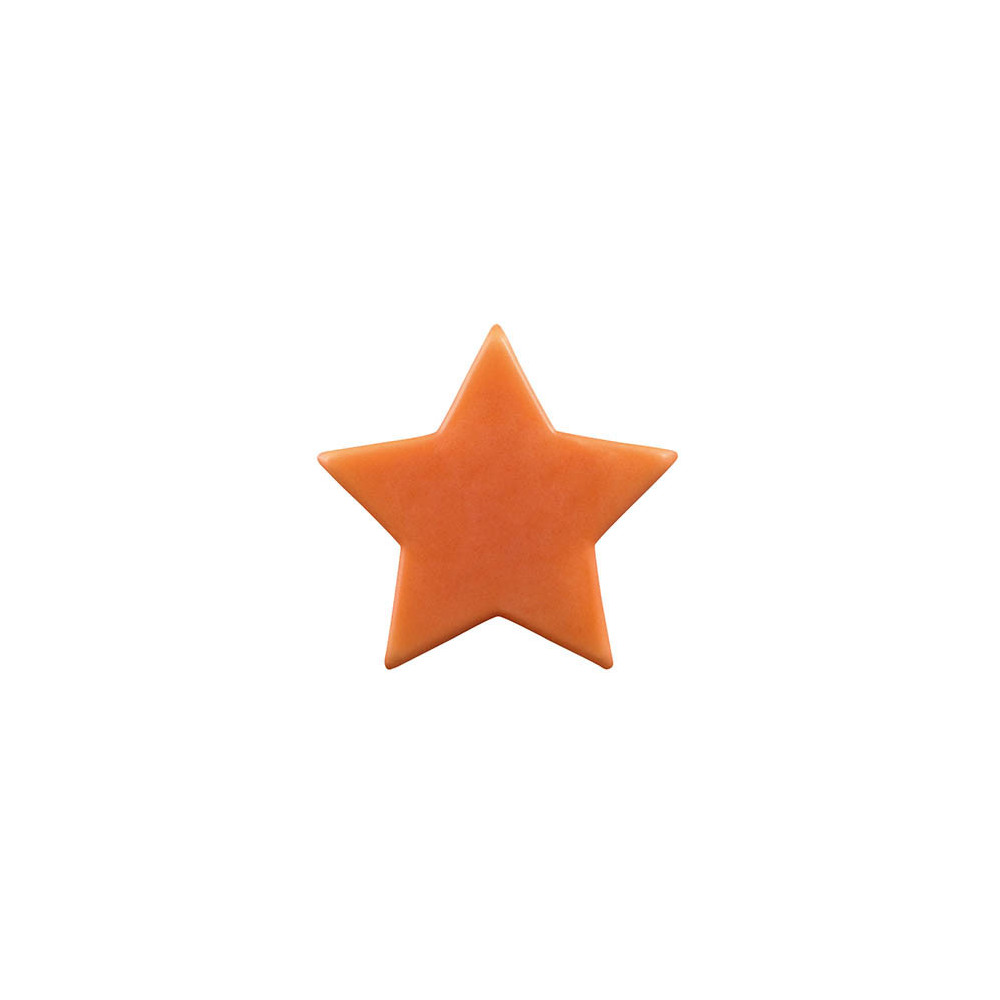 Etoiles en chocolat blanc 'Colorées'