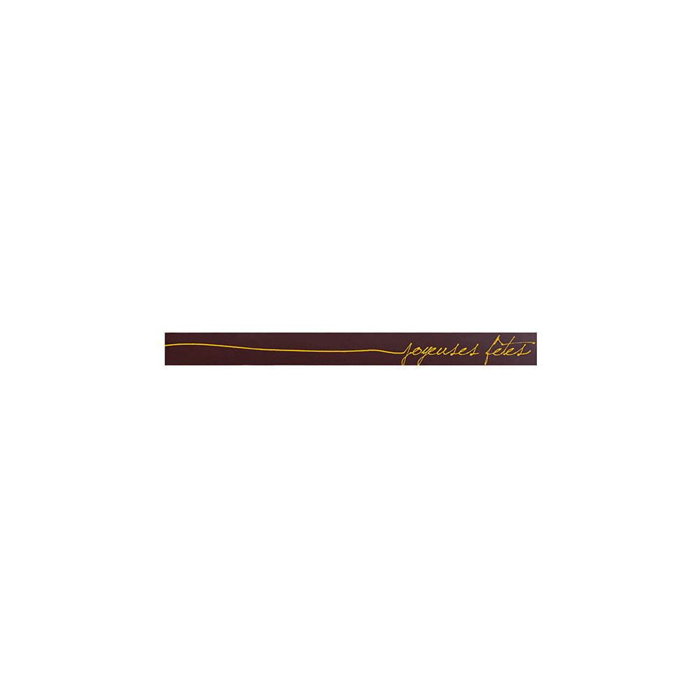 Rectangles Dark chocolate 'Joyeuses Fêtes'