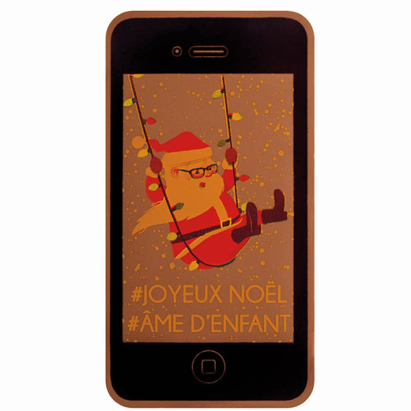 Feuilles imprimées 'Âme d'enfant' pour smartphones