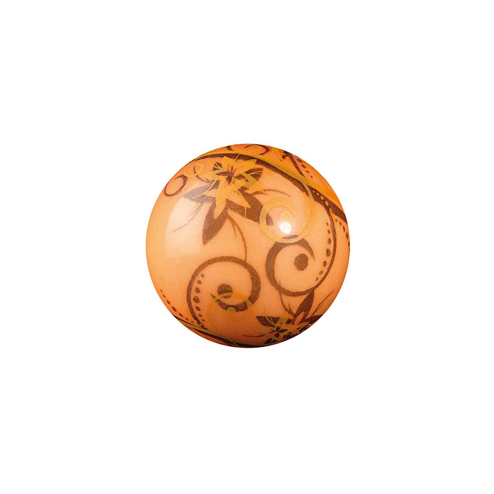 Boules en chocolat blanc 'Arabesques'