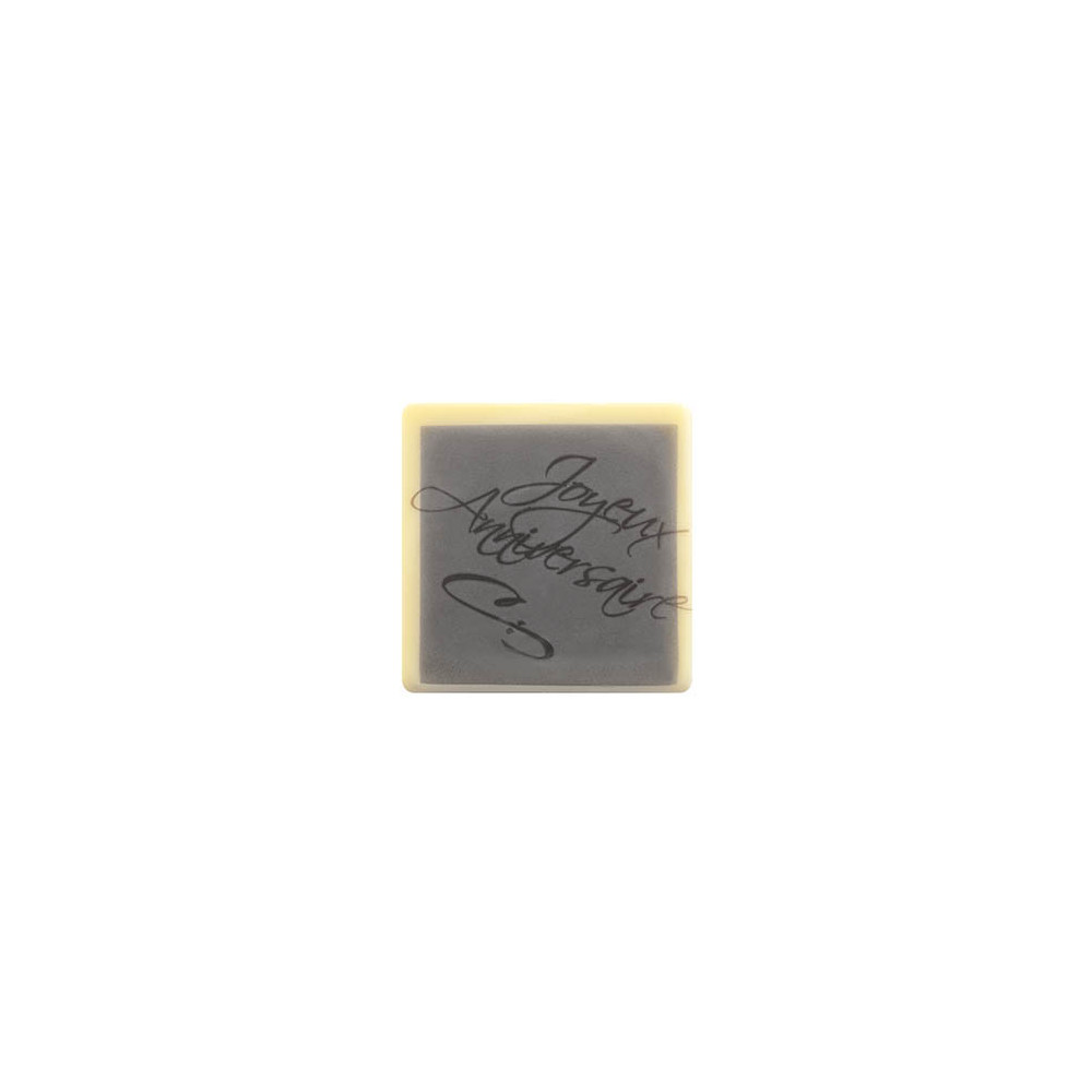 2 Blisters squares J. anniversaire 3 designs so 70 prints 4,5 cm