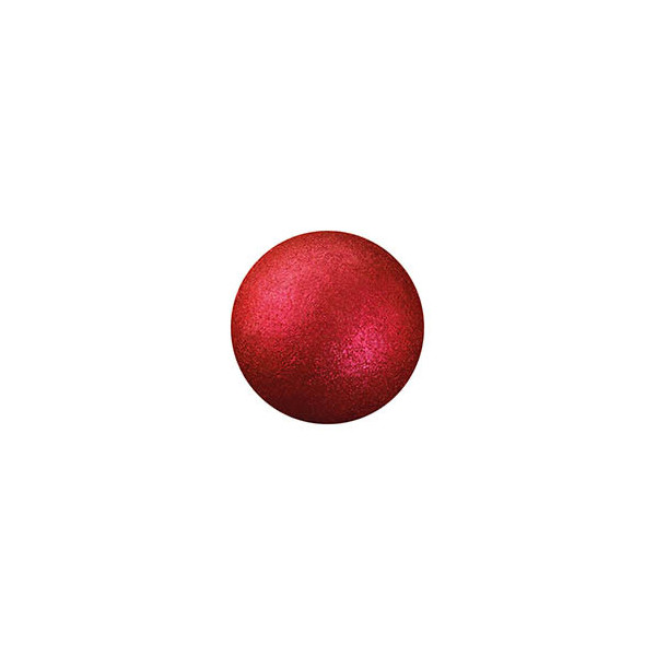Balls white chocolate crystallised Red