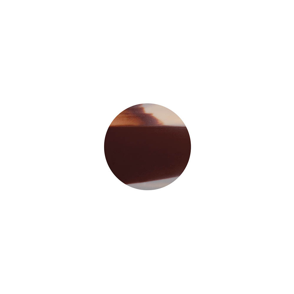 Ronds extra fin marbrés en chocolat noir et chocolat blanc