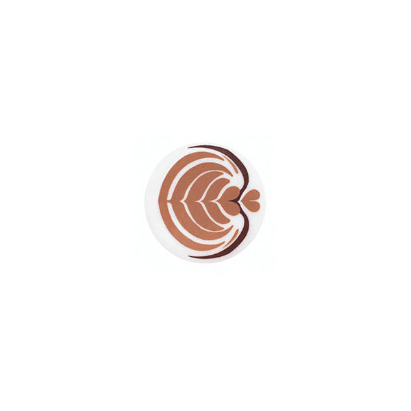 Ronds en guimauve 'Latte Art'