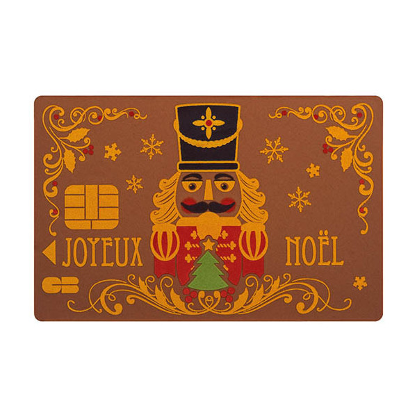 Credit cards Milk chocolate 'Casse Noisette'