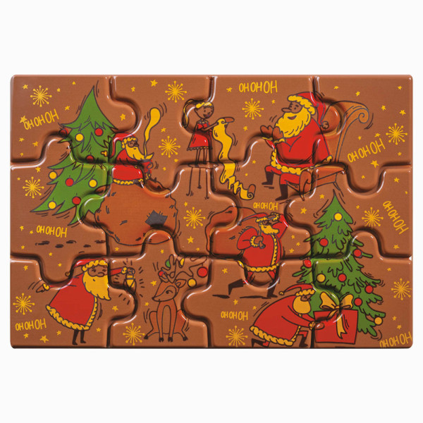 Blisters puzzles 'Les activités du Père Noël'