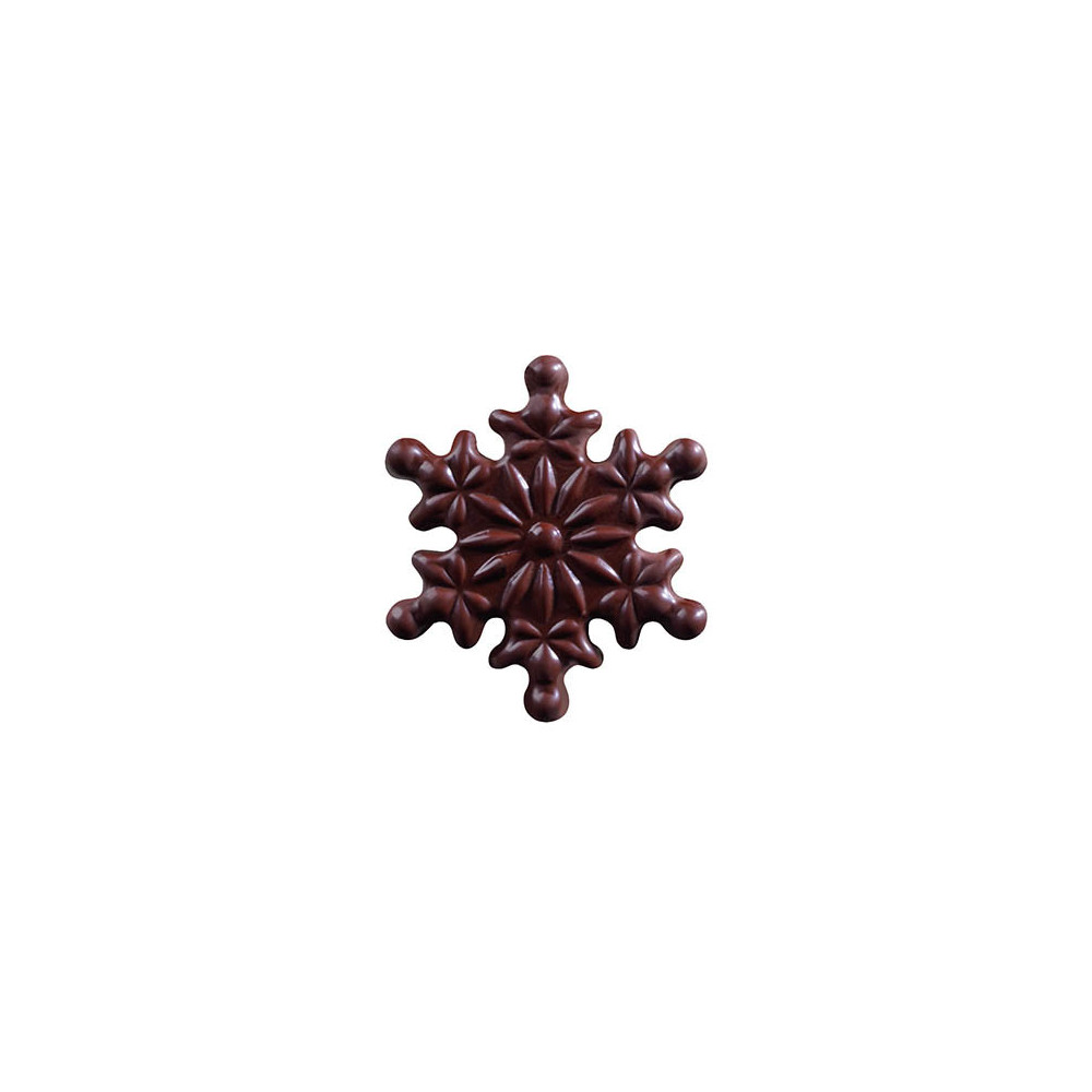 Grands flocons en chocolat noir