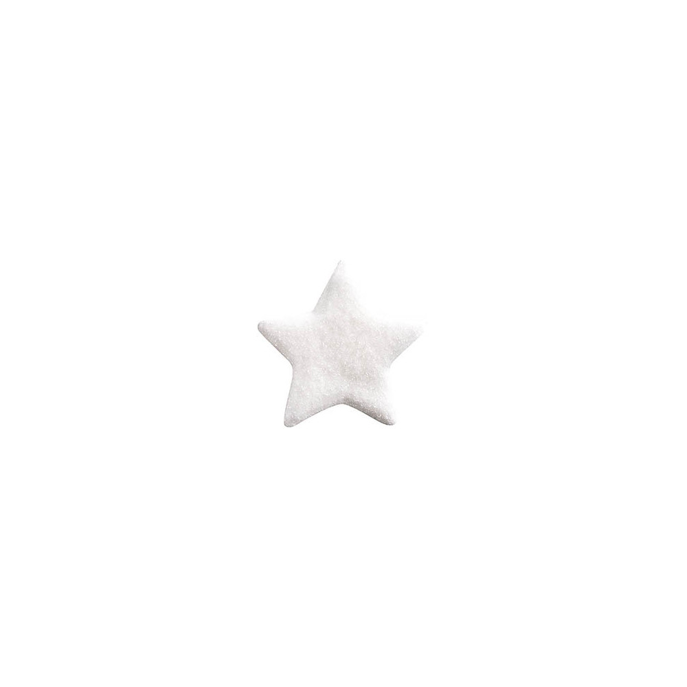 Meringués decorations crystallised 'Etoiles'