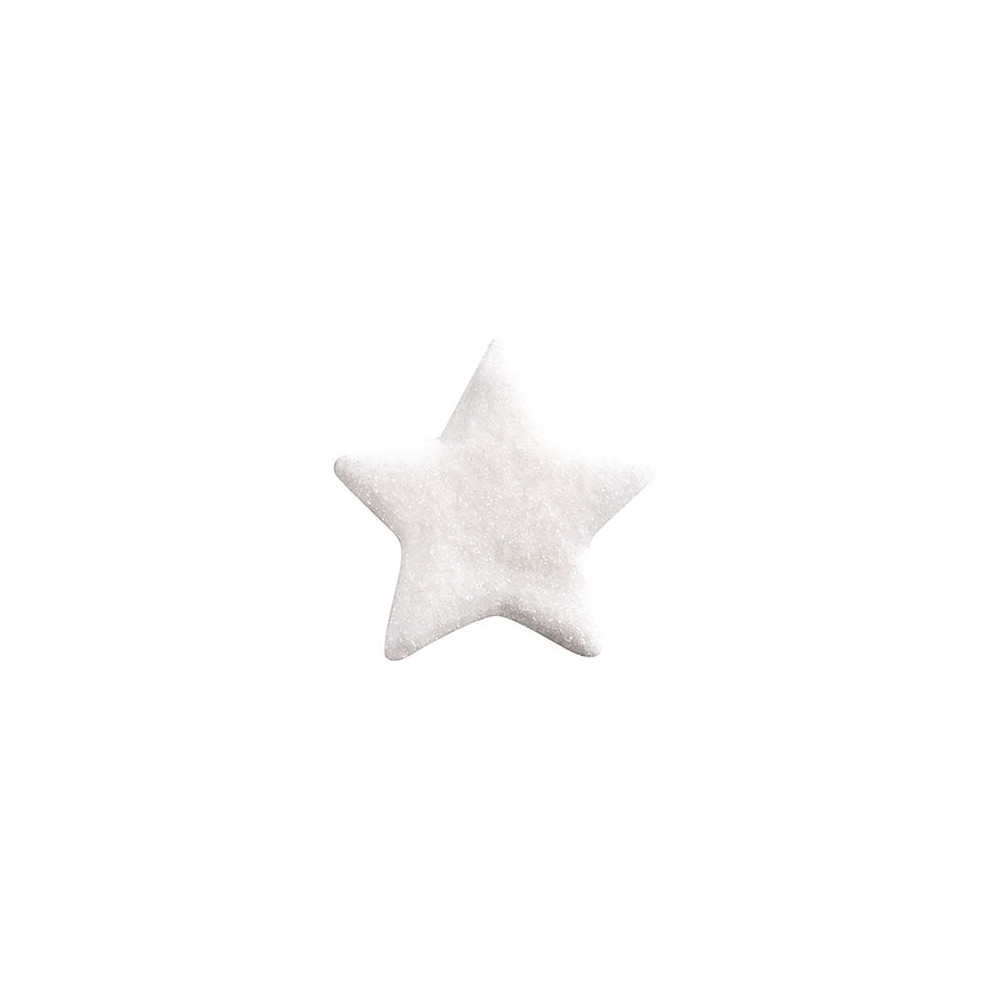 Meringués decorations crystallised 'Etoiles'