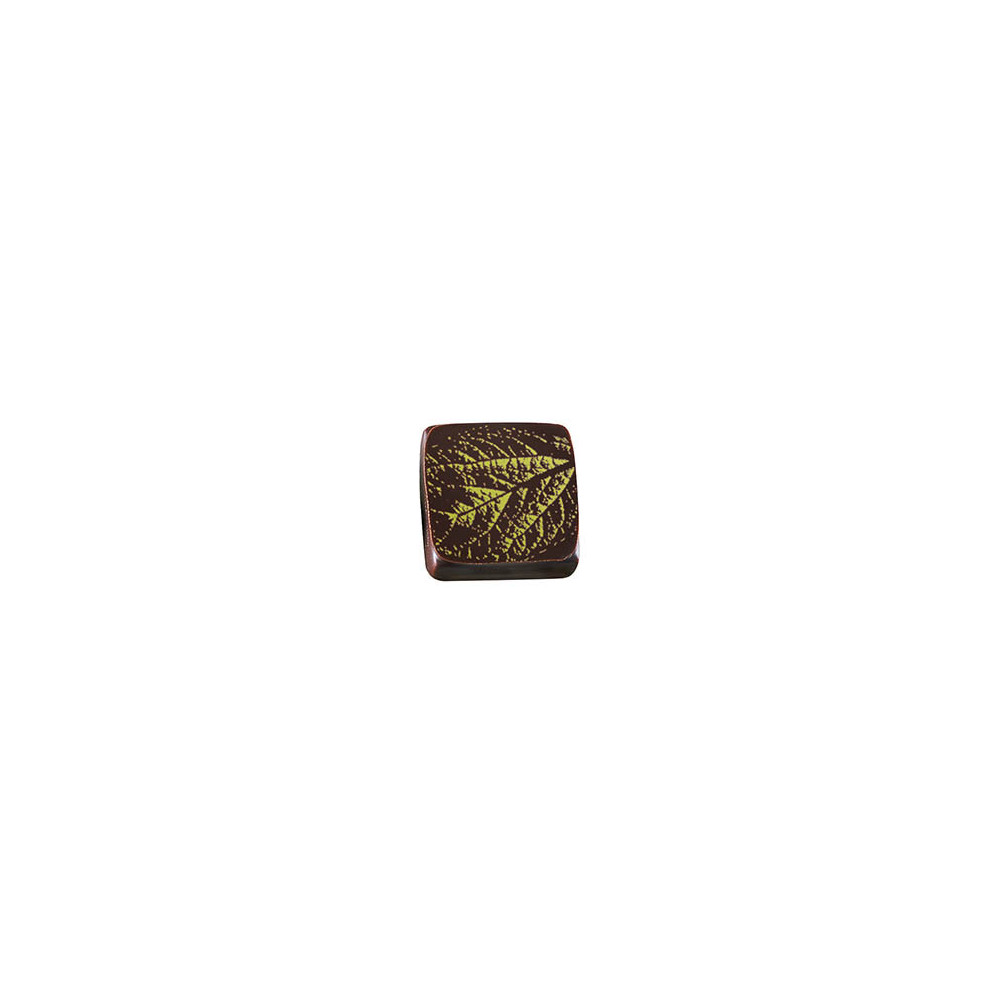 Feuilles imprimées 'Feuille gravure' pour bonbons chocolat