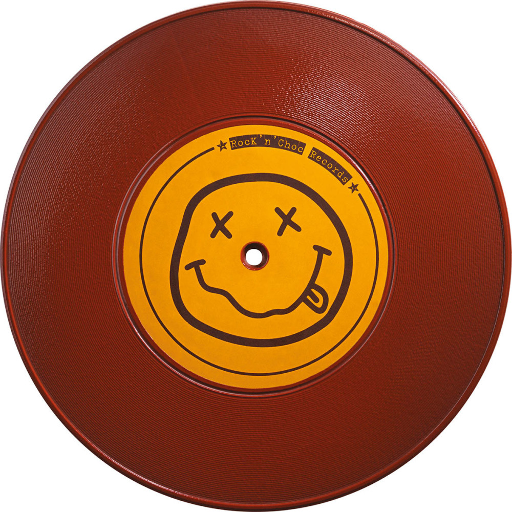 Feuilles imprimées 'Rock'n'Choc' pour vinyle