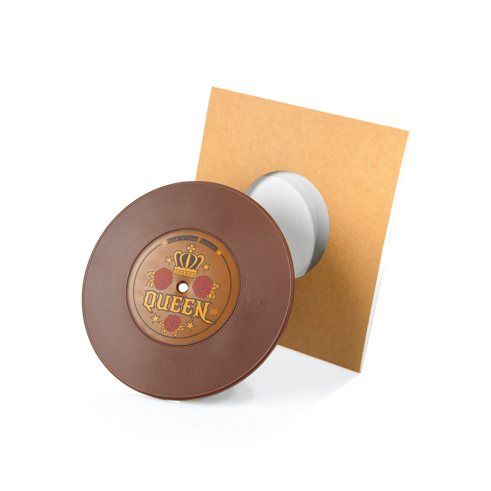Feuilles imprimées 'Rock'n'Choc' pour vinyle